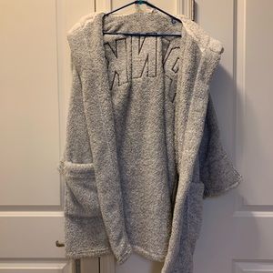 VS PINK Gray Robe XS/S